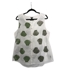 Shell Collector Button Up Tank