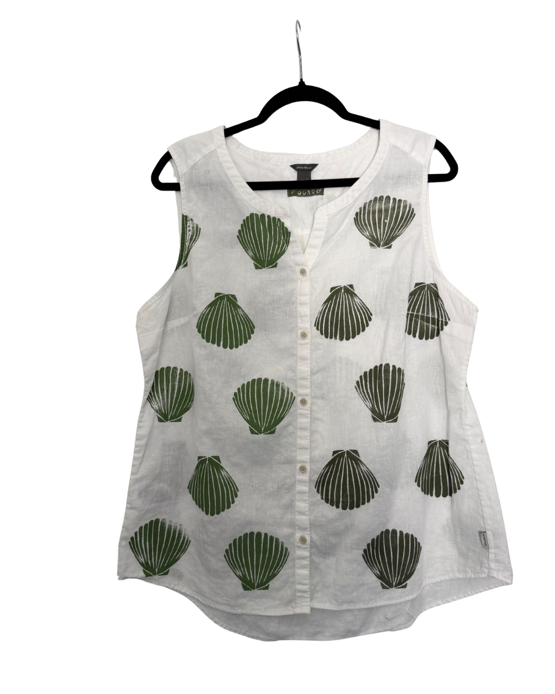 Shell Collector Button Up Tank