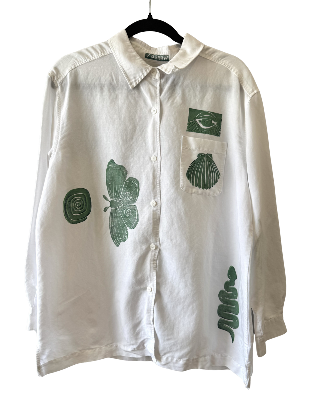 Patchwork Button Down 1
