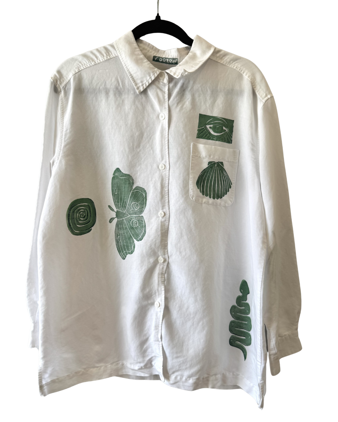 Patchwork Button Down 1