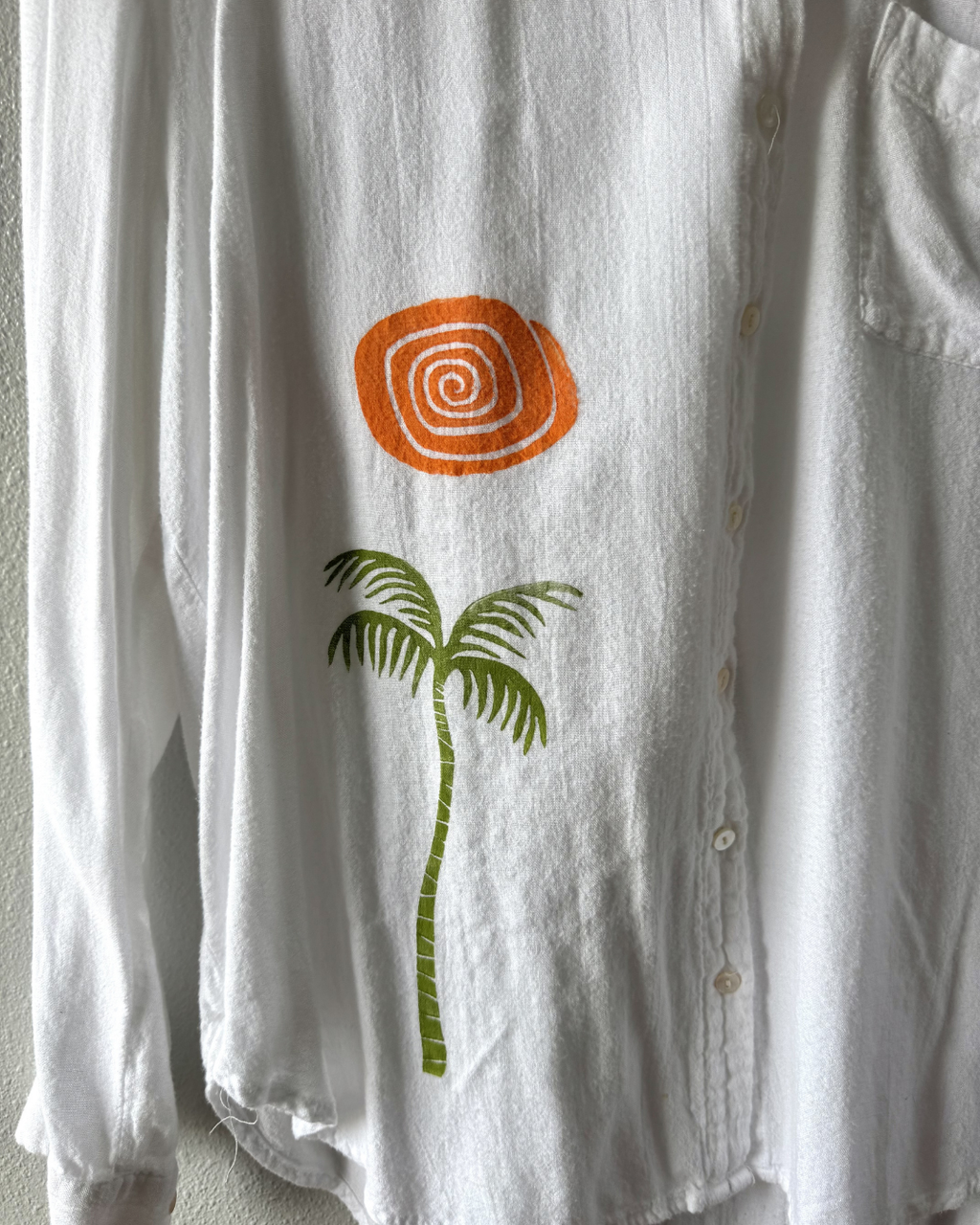 Color Me Tropics Button Down