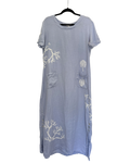 Blue Coral Reef Maxi Dress