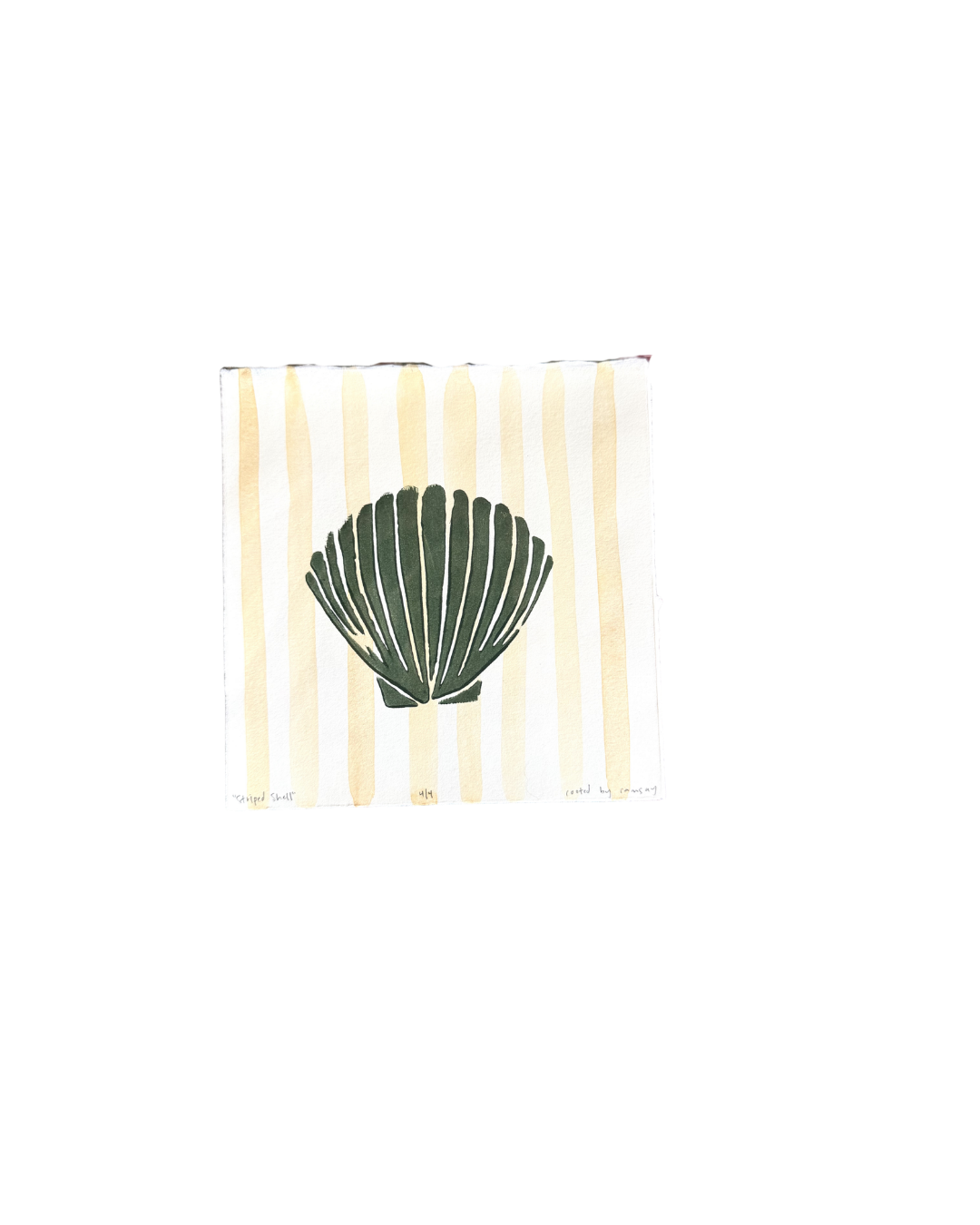 Striped Shell Print