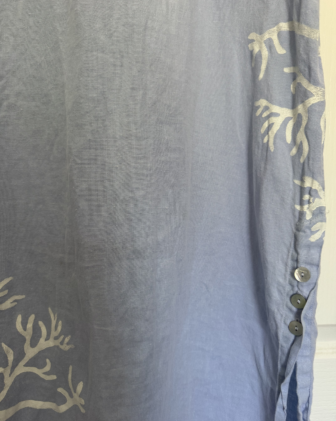 Blue Coral Reef Maxi Dress