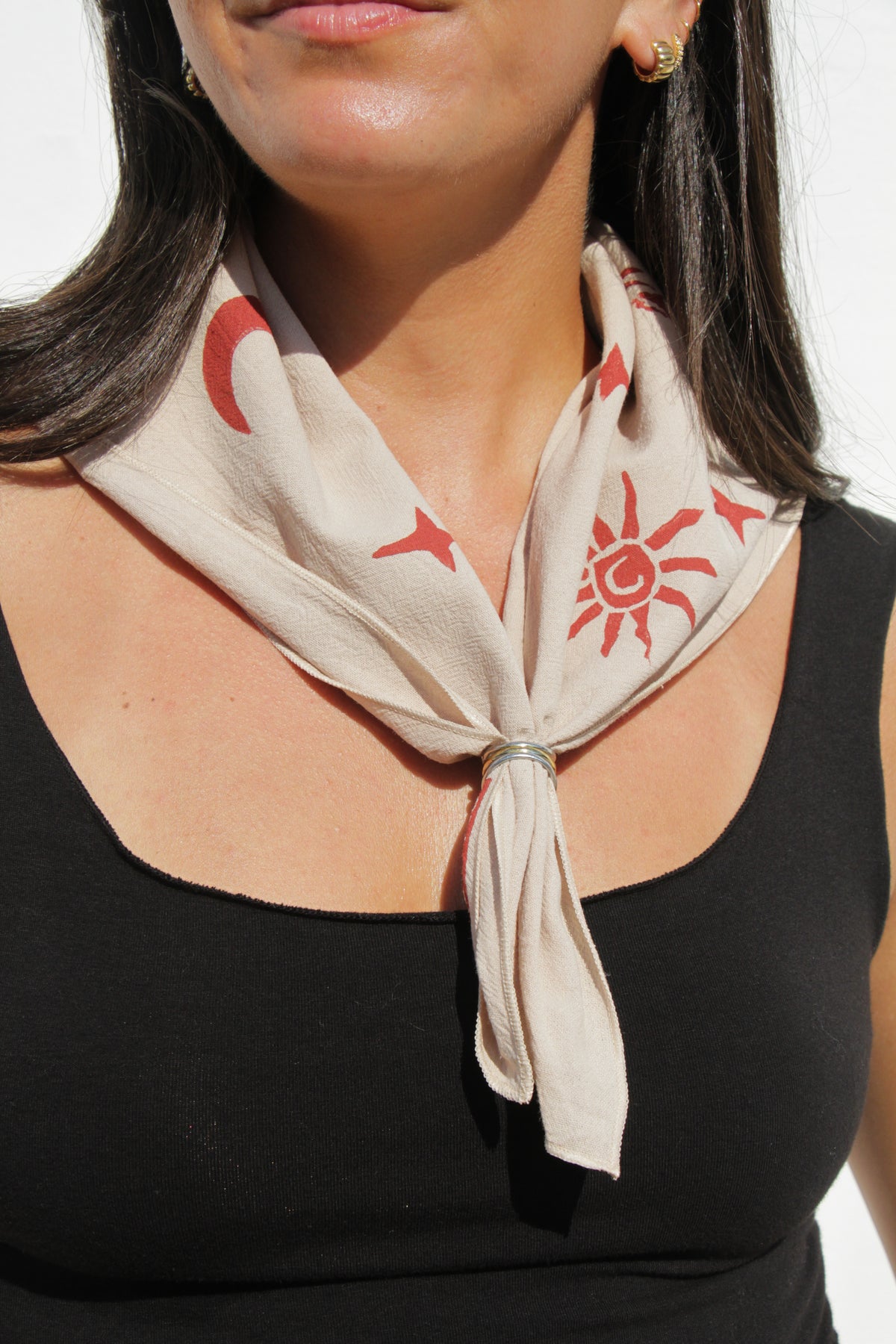 Natural Bandana: Wildflower Rising
