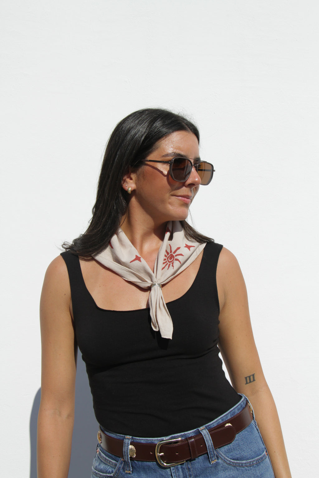 Natural Bandana: Wildflower Rising