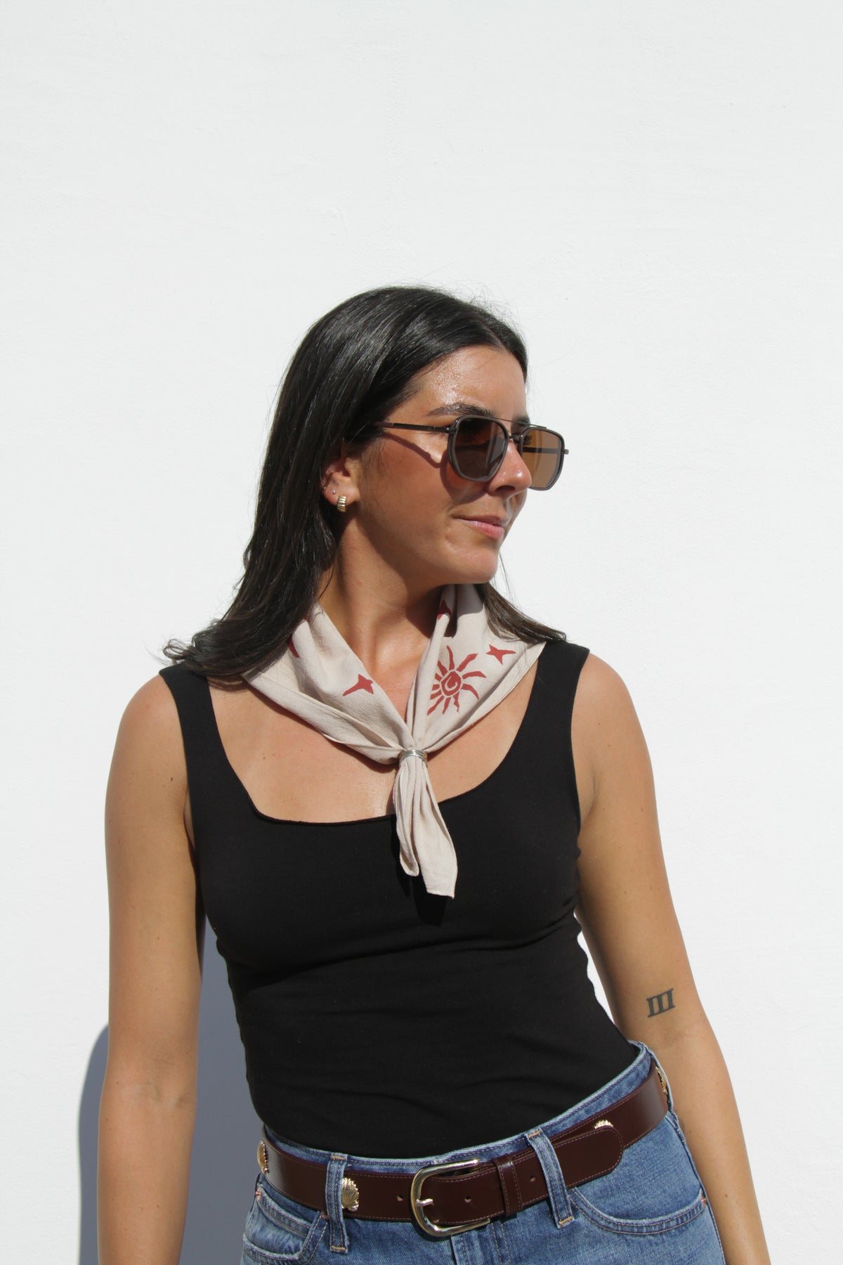 Natural Bandana: Wildflower Rising