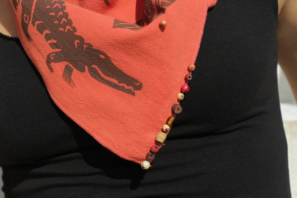 Terracotta Bandana: Alligator Way