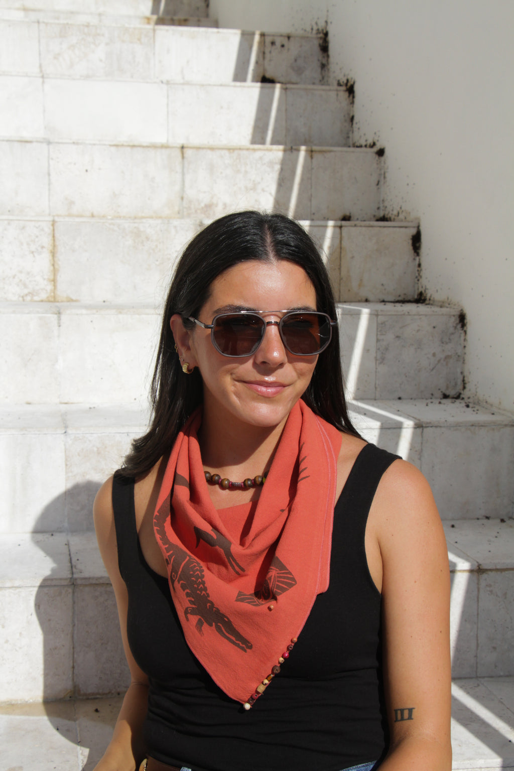 Terracotta Bandana: Alligator Way