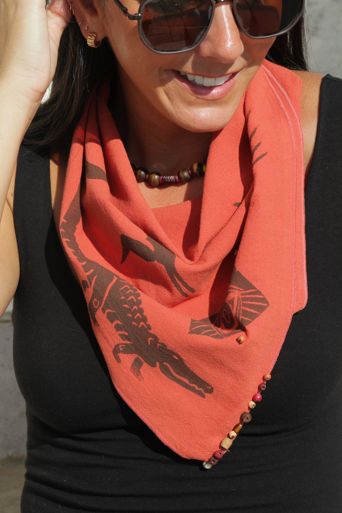 Terracotta Bandana: Alligator Way