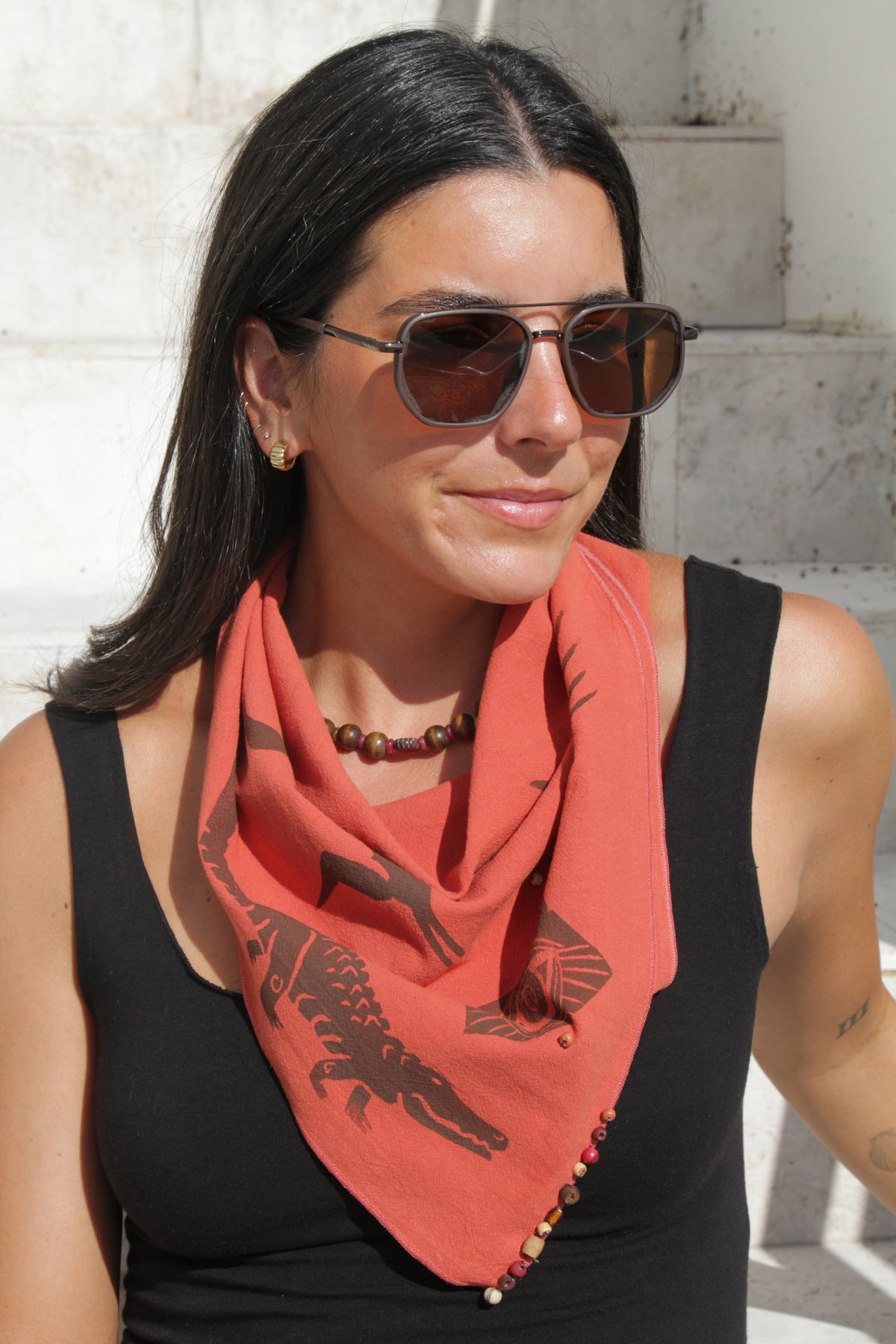 Terracotta Bandana: Alligator Way