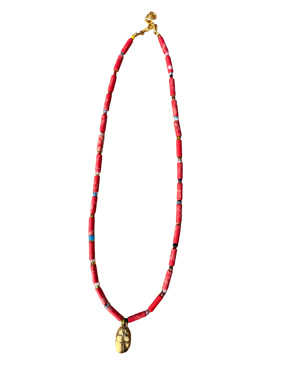 Silk Snapper Necklace