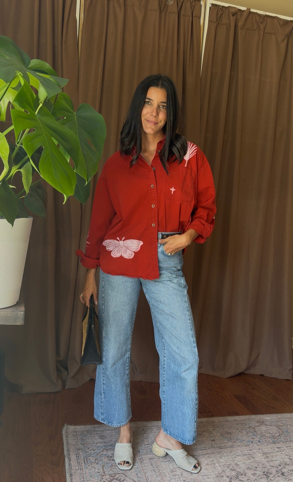 Coastal Woodlands Button Down