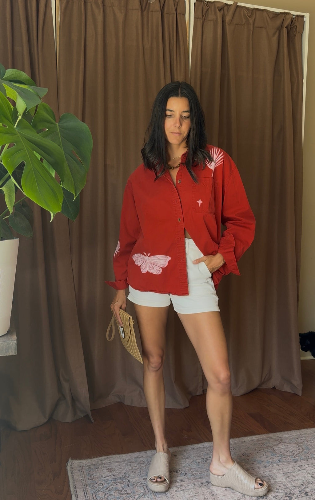 Coastal Woodlands Button Down