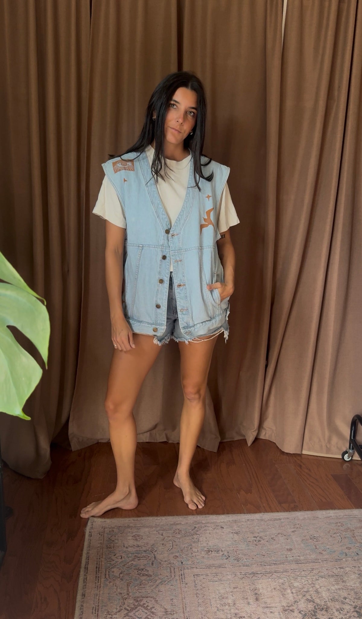 The Rancher Denim Vest