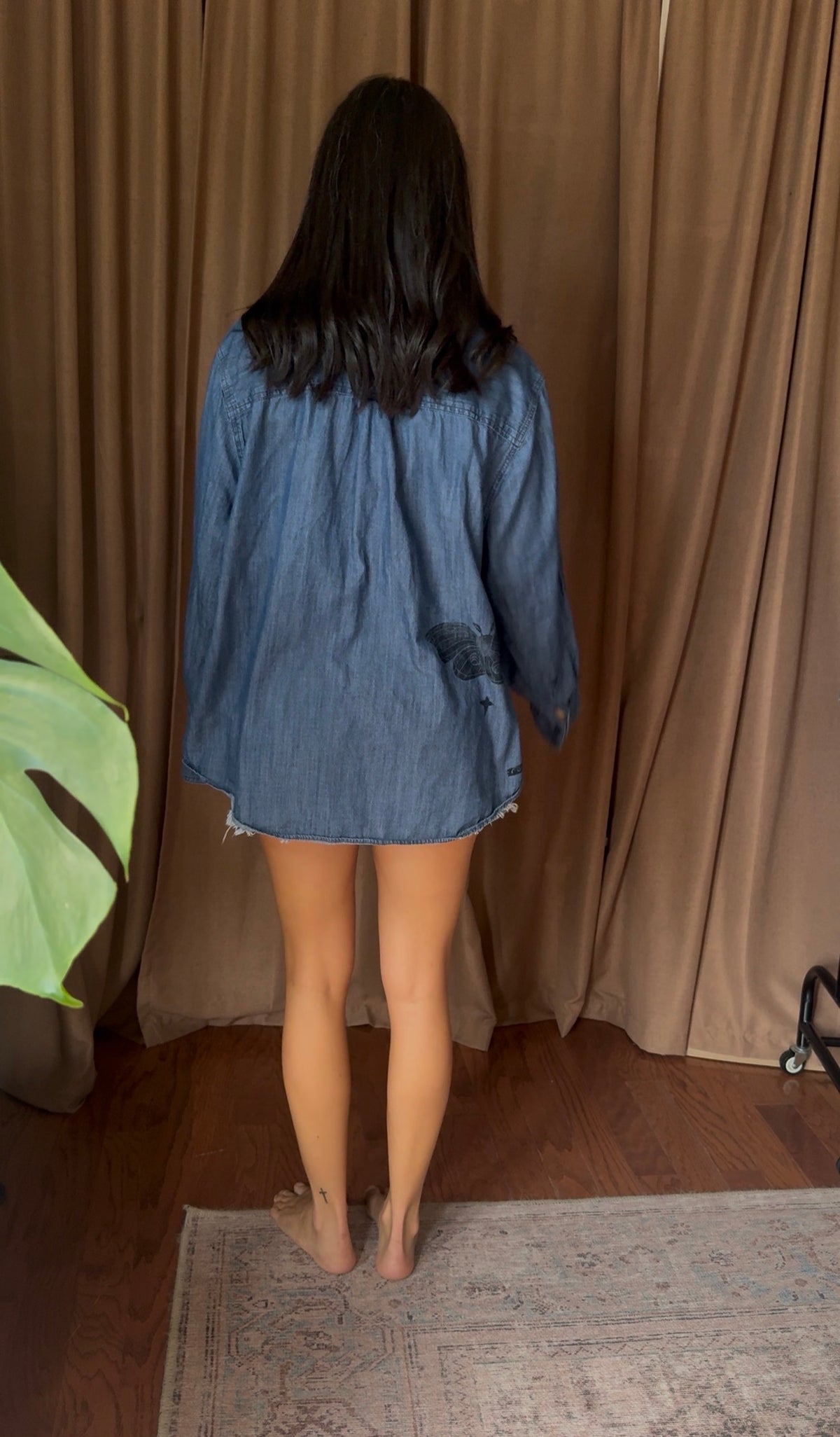 Midnight Cowboy Denim Button Down