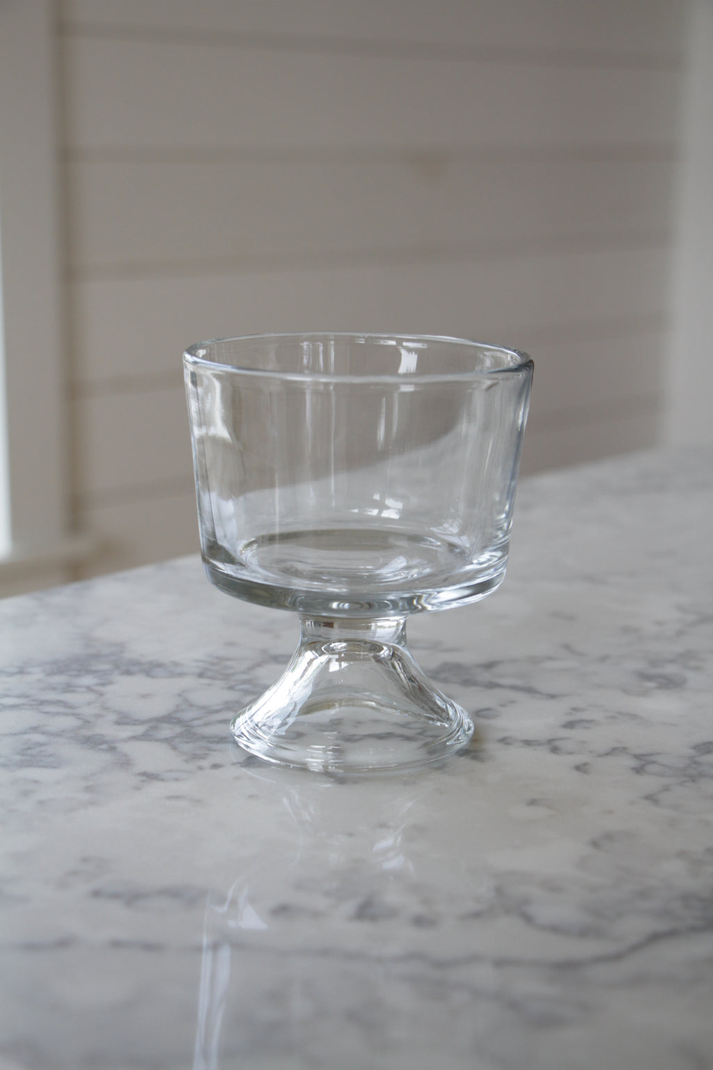 Clear Dessert Footed Glass
