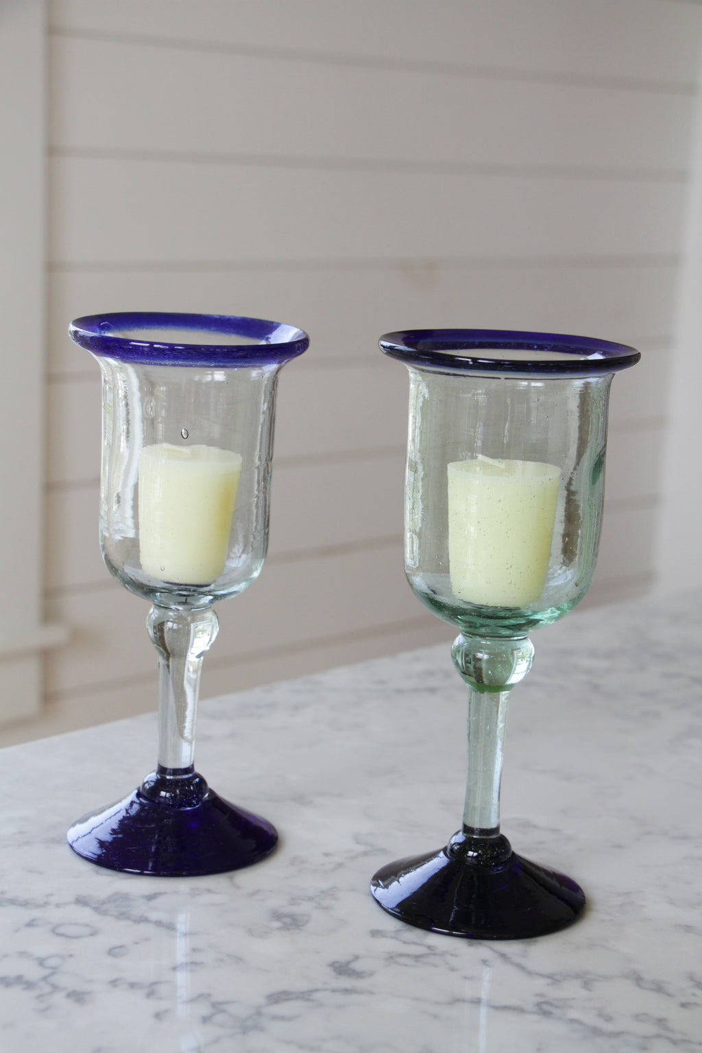 Sea Glass Votives
