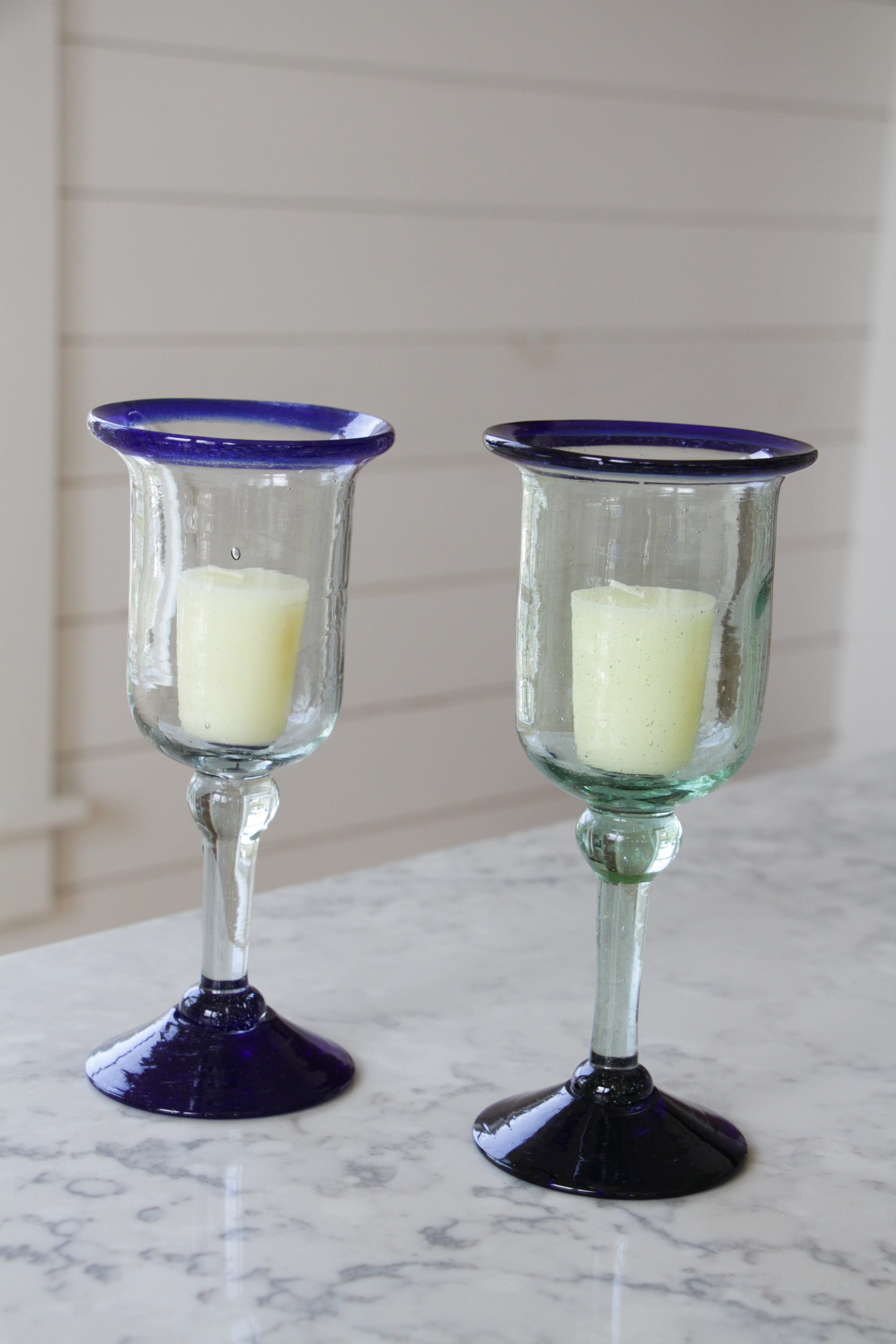 Sea Glass Votives