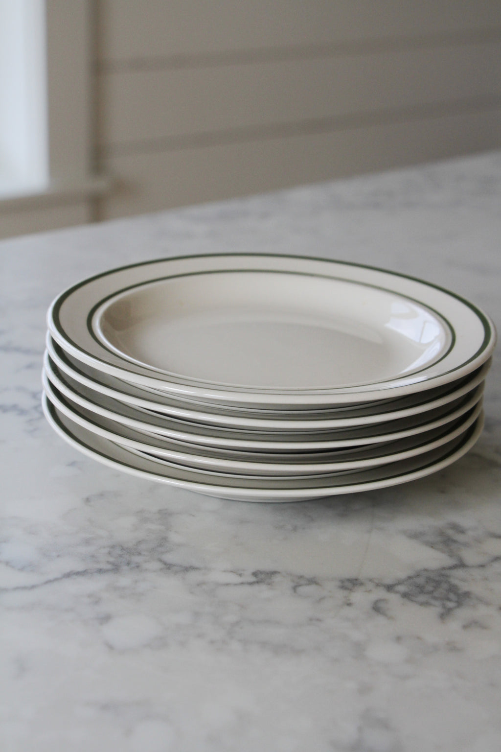 Rimmed Salad Plates