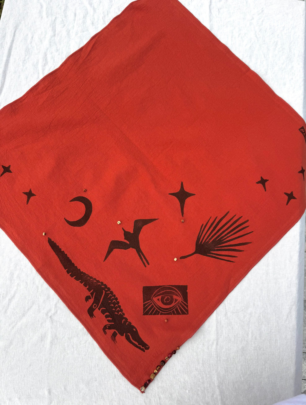 Terracotta Bandana: Alligator Way