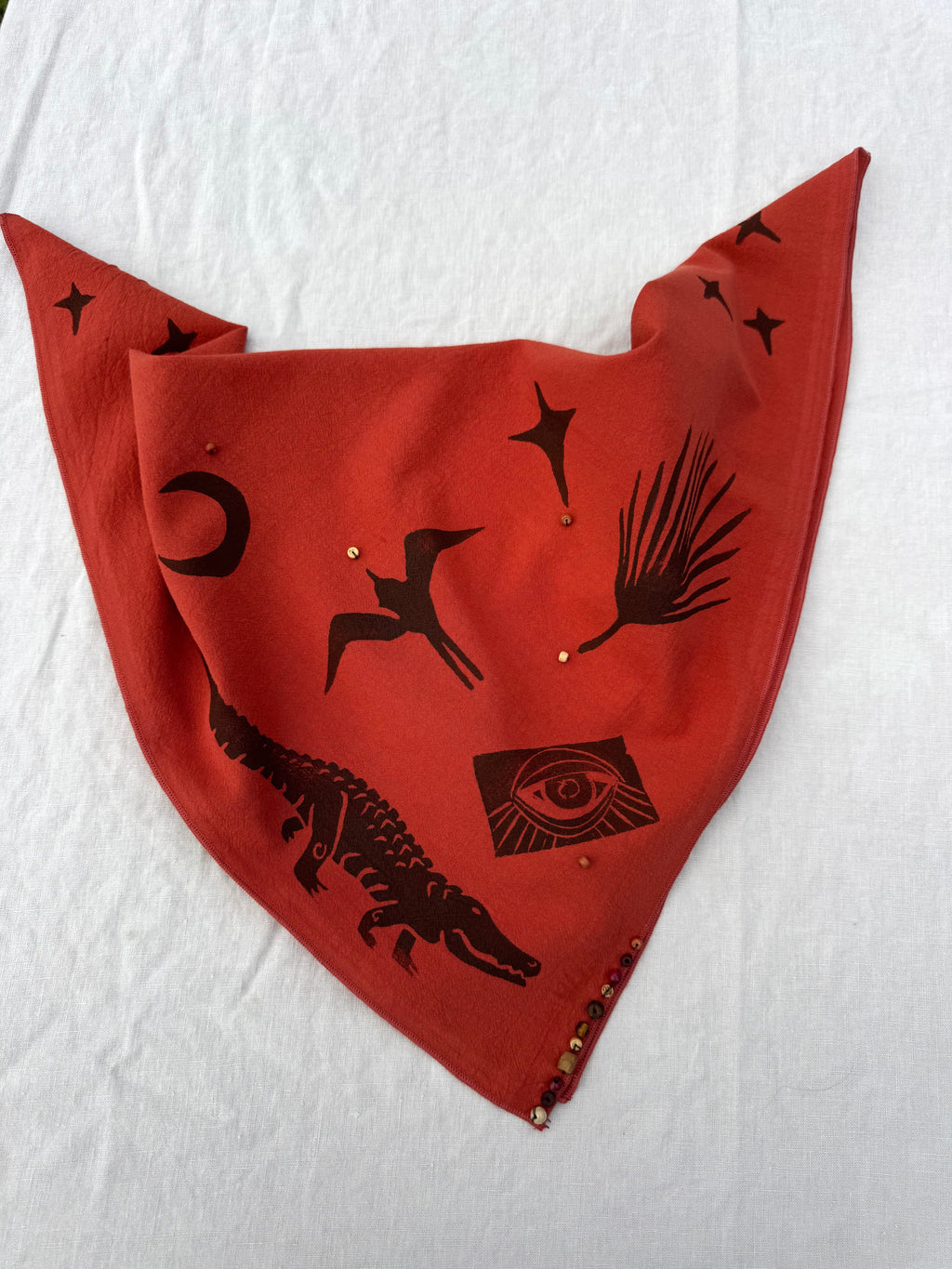 Terracotta Bandana: Alligator Way