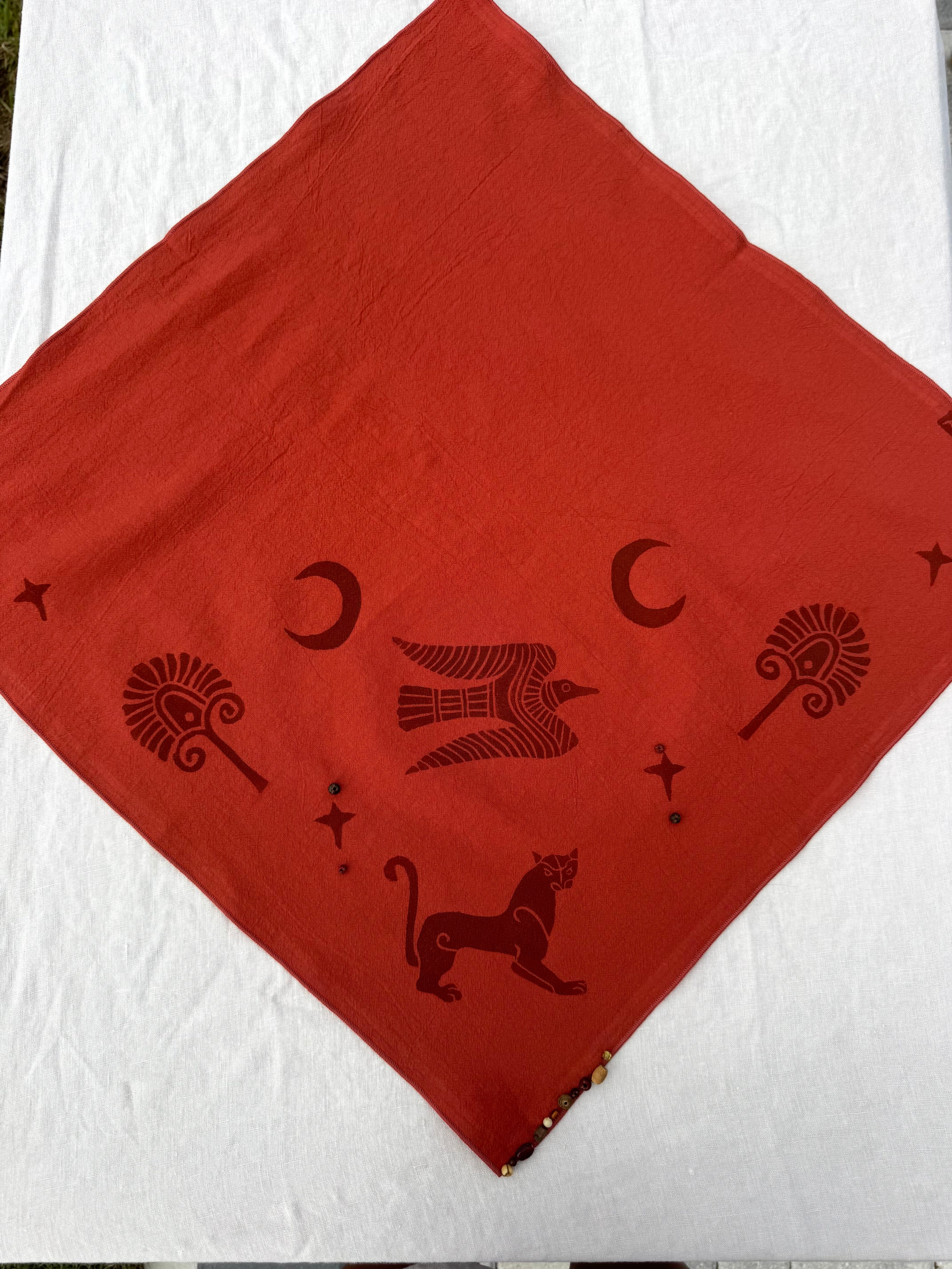 Terracotta Bandana: Moonrise Jungle