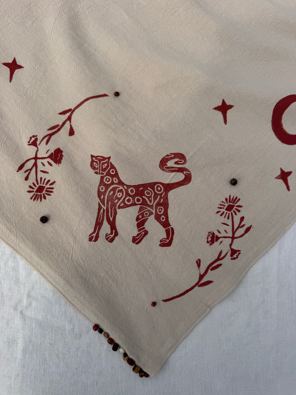 Natural Bandana: Wildflower Rising