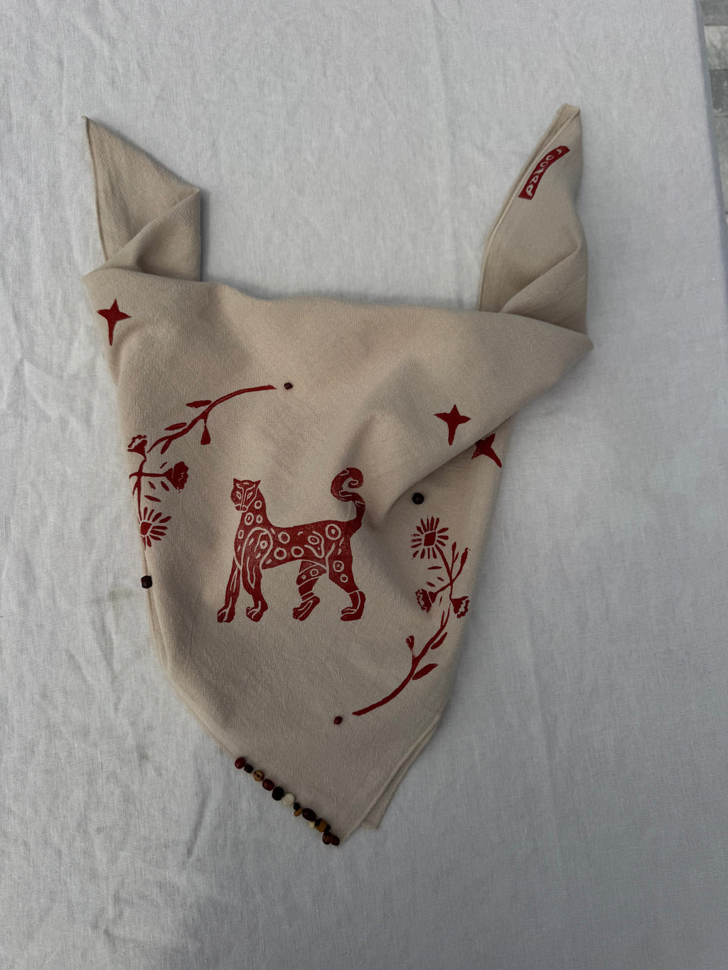 Natural Bandana: Wildflower Rising
