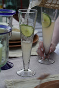 Star Etched Champagne Flutes