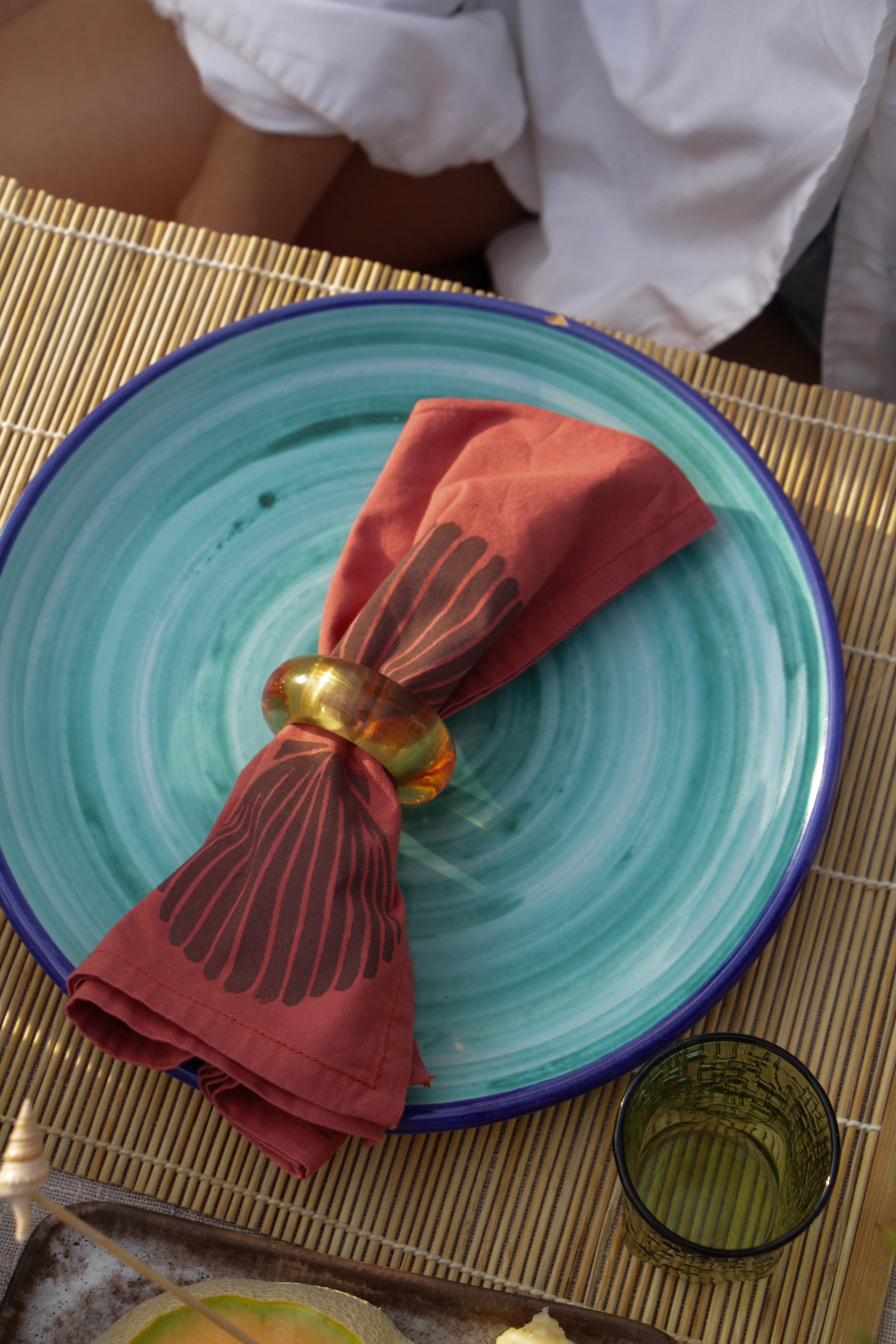 Muted Brick Cloth Napkin