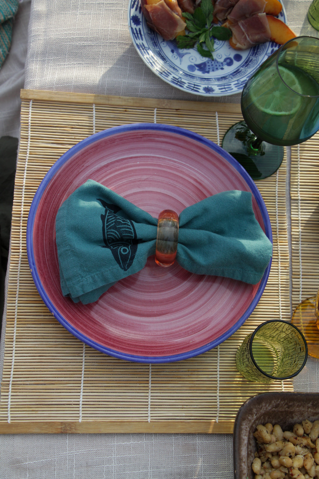 Emerald Green Cloth Napkin