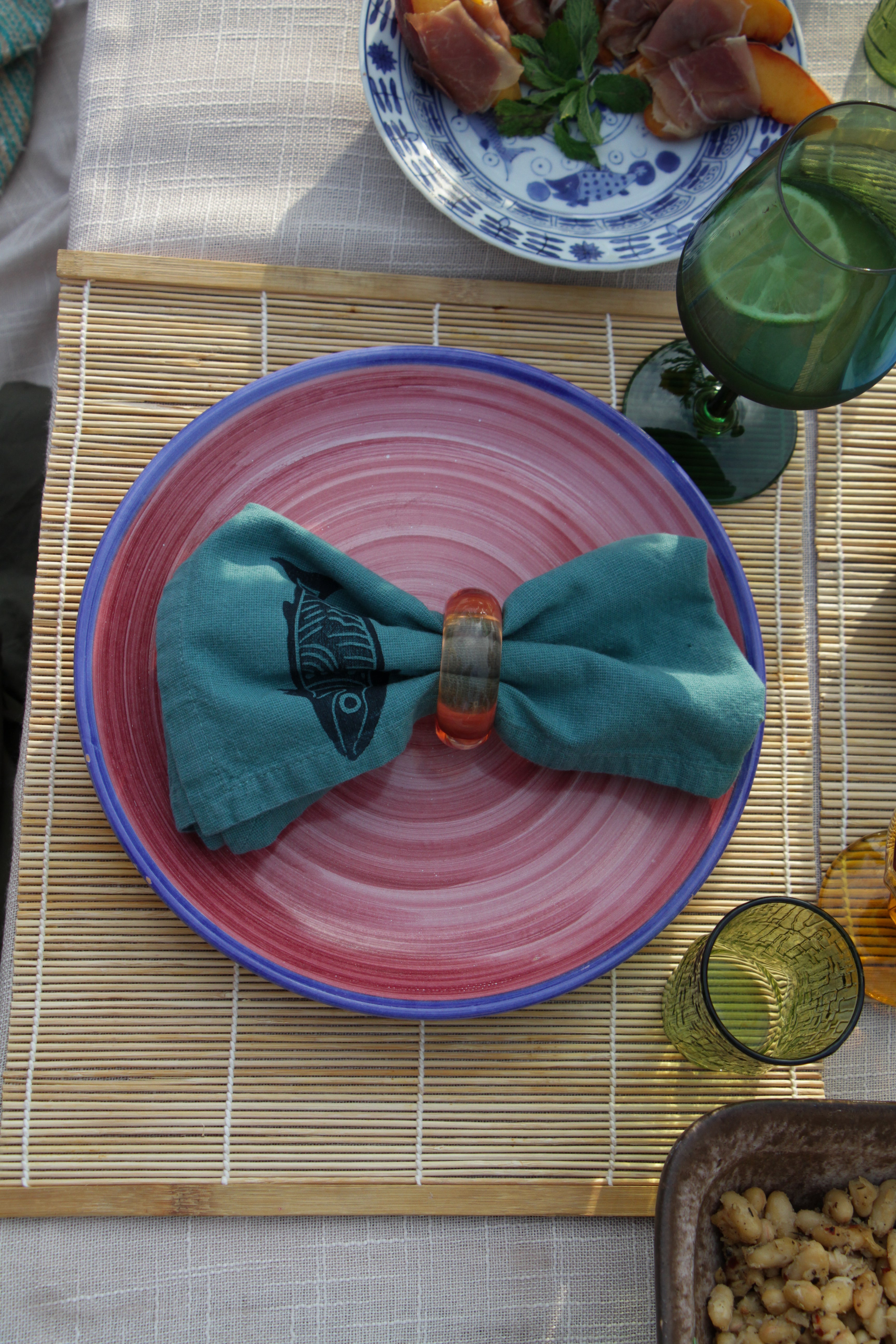 Emerald Green Cloth Napkin