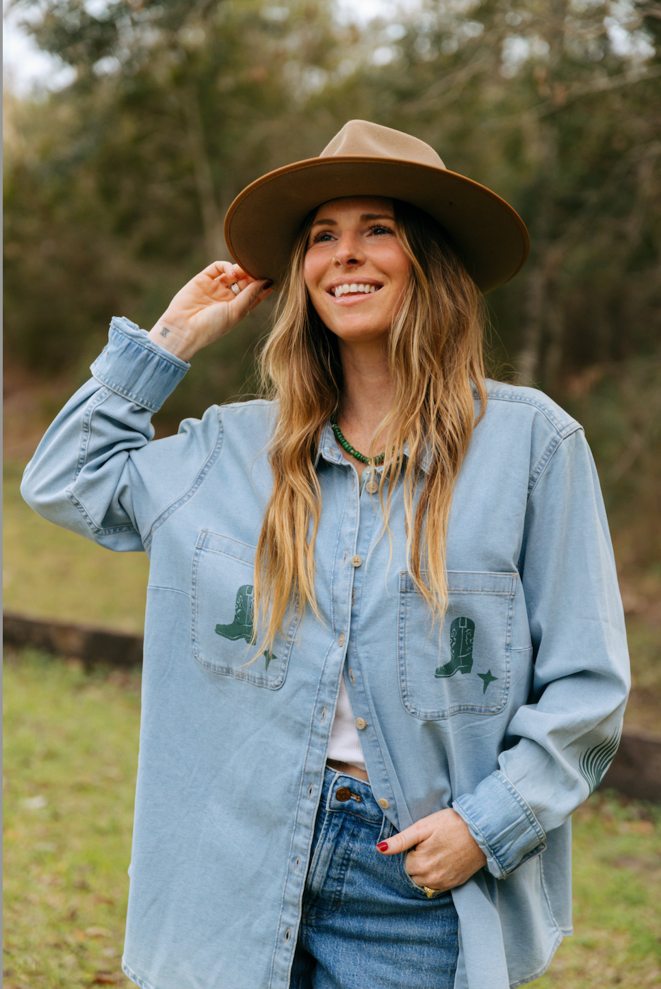 Western Denim Shirt