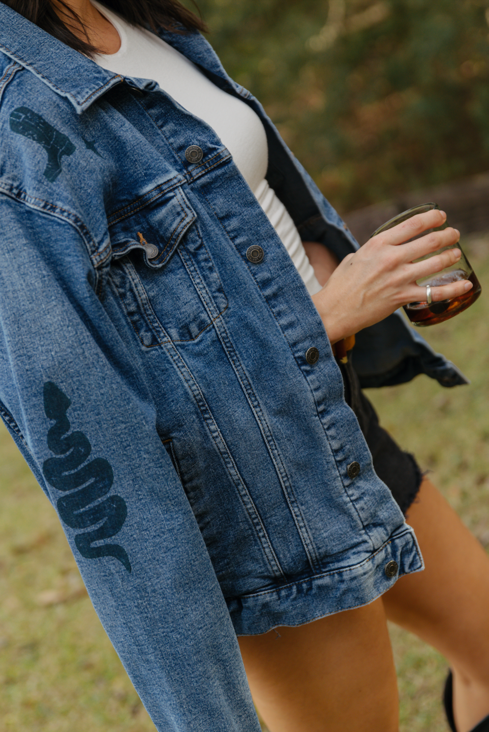 Patchwork Denim Jacket 2