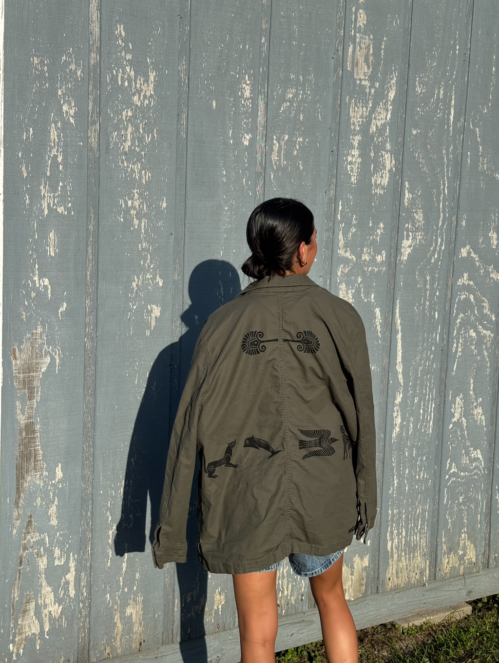 The Egyptian Series: Army Green Jacket