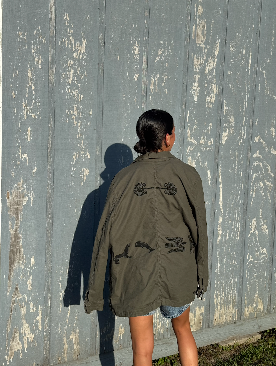 The Egyptian Series: Army Green Jacket