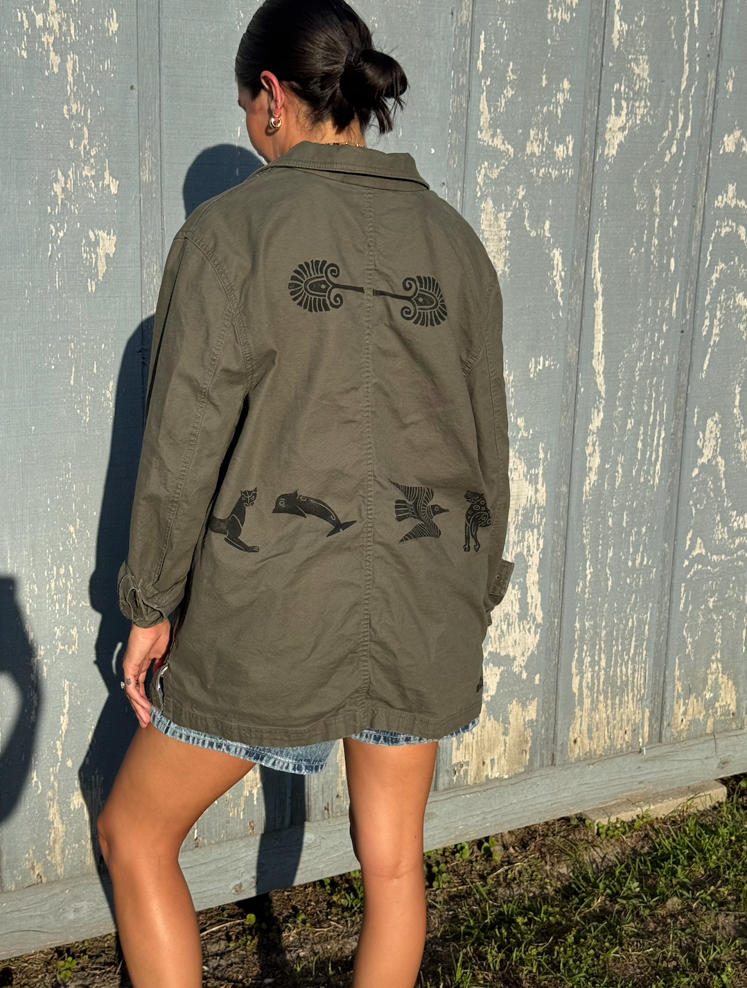 The Egyptian Series: Army Green Jacket