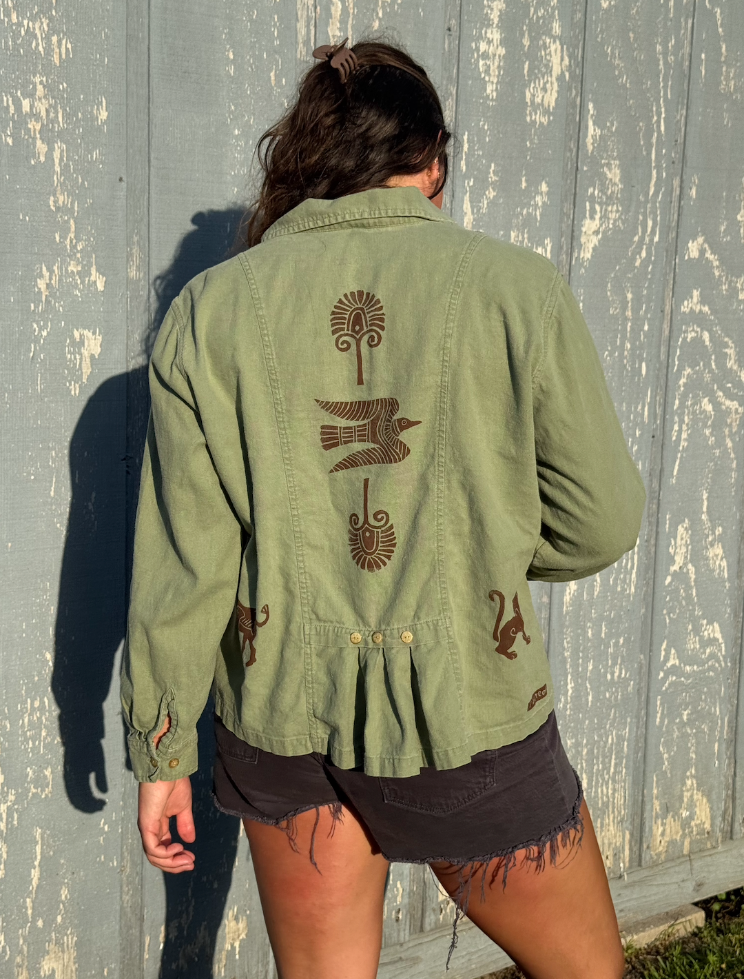 The Egyptian Series: Sage Green Button Down