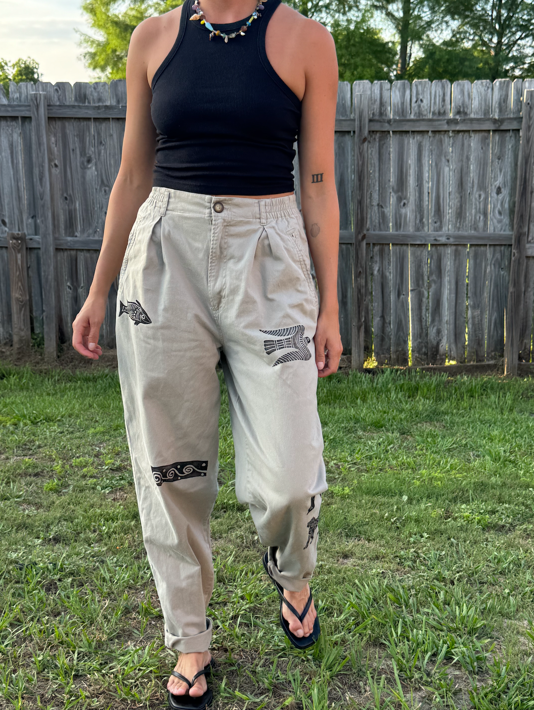 The Egyptian Series: Tan Trousers