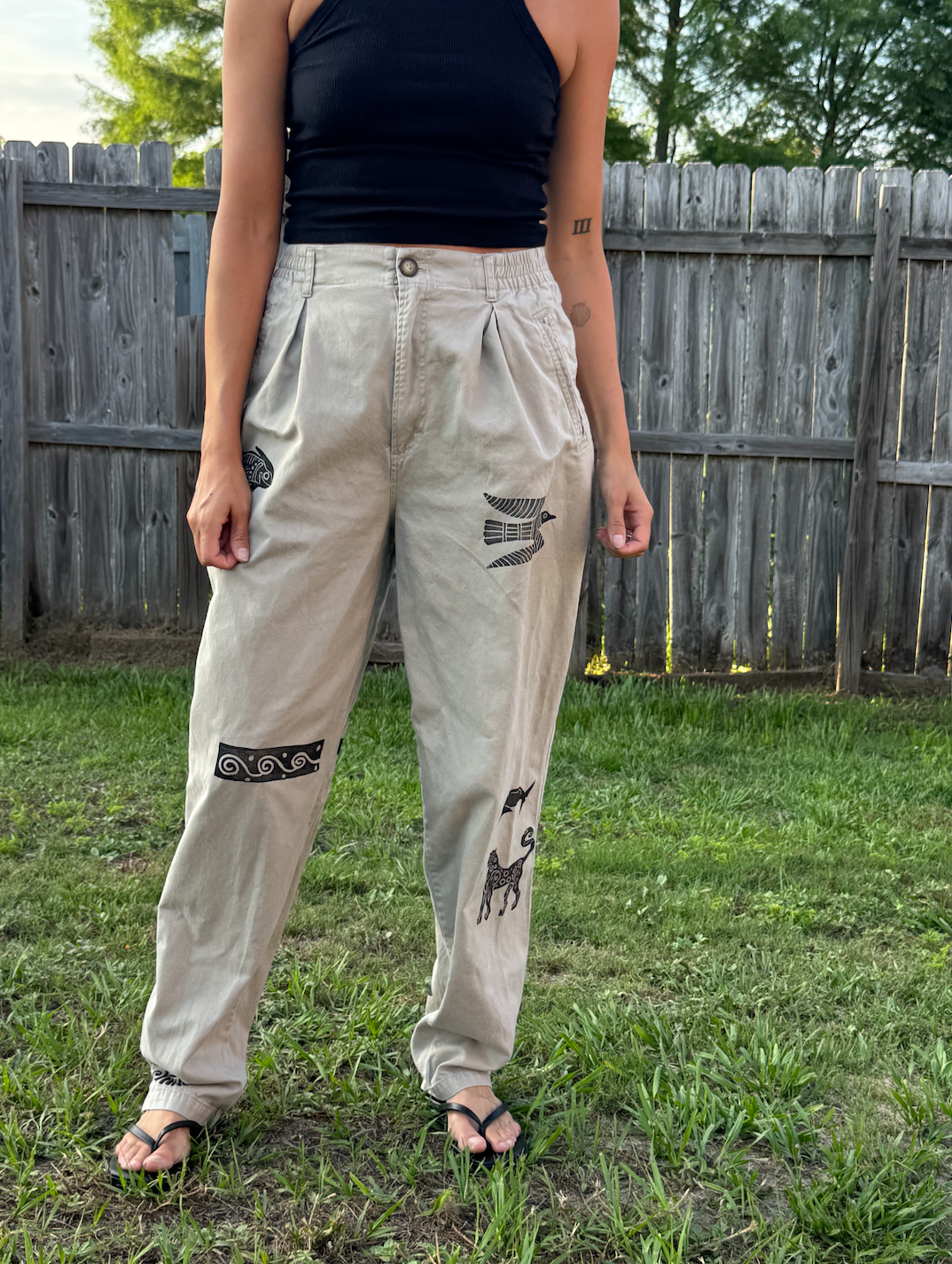 The Egyptian Series: Tan Trousers