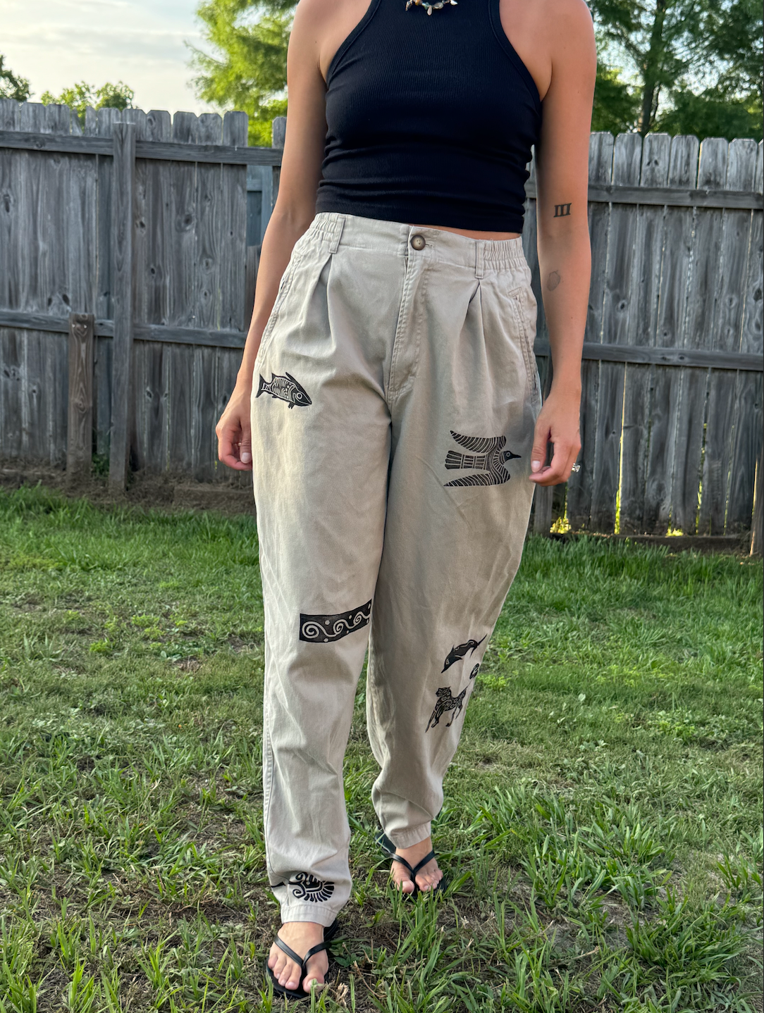 The Egyptian Series: Tan Trousers