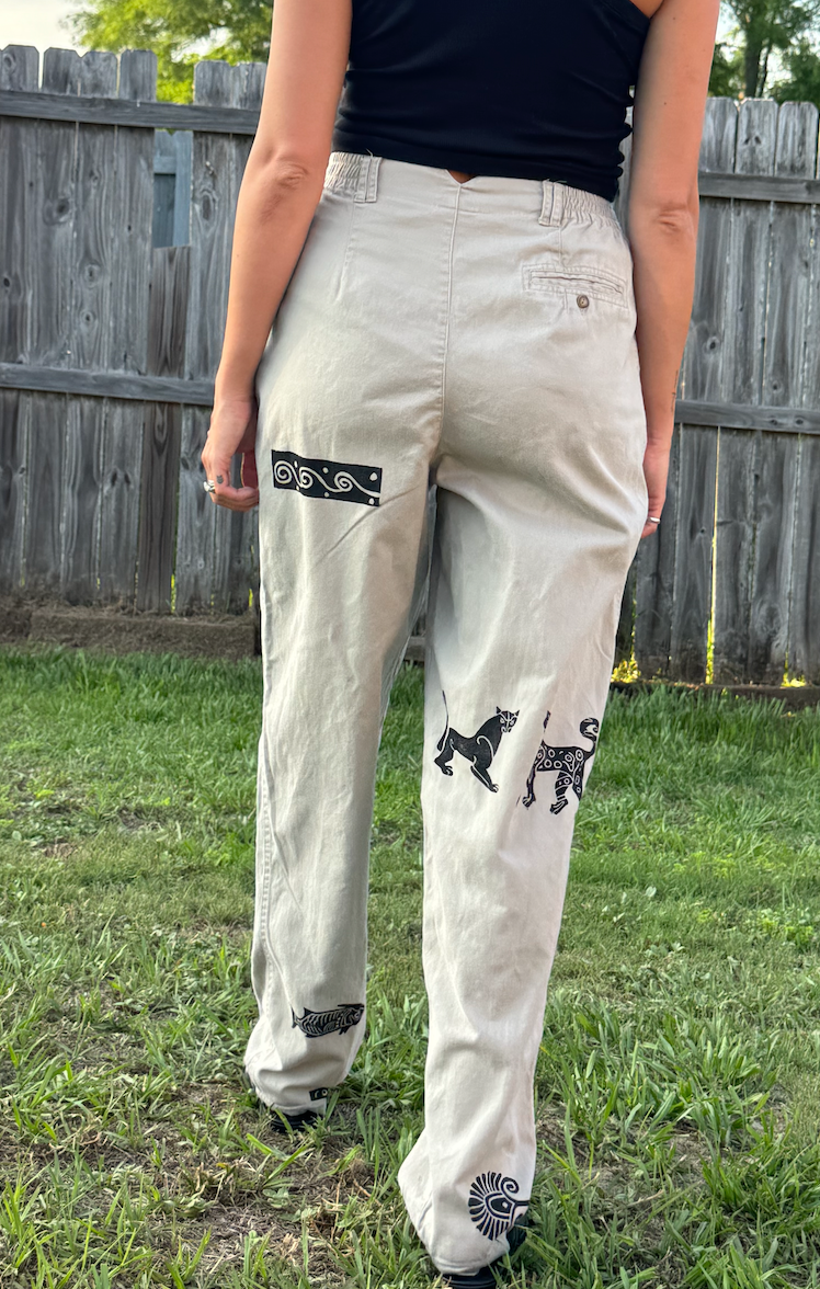 The Egyptian Series: Tan Trousers