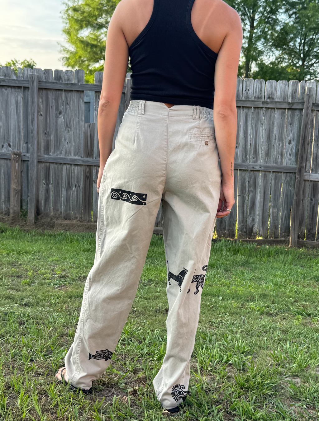 The Egyptian Series: Tan Trousers