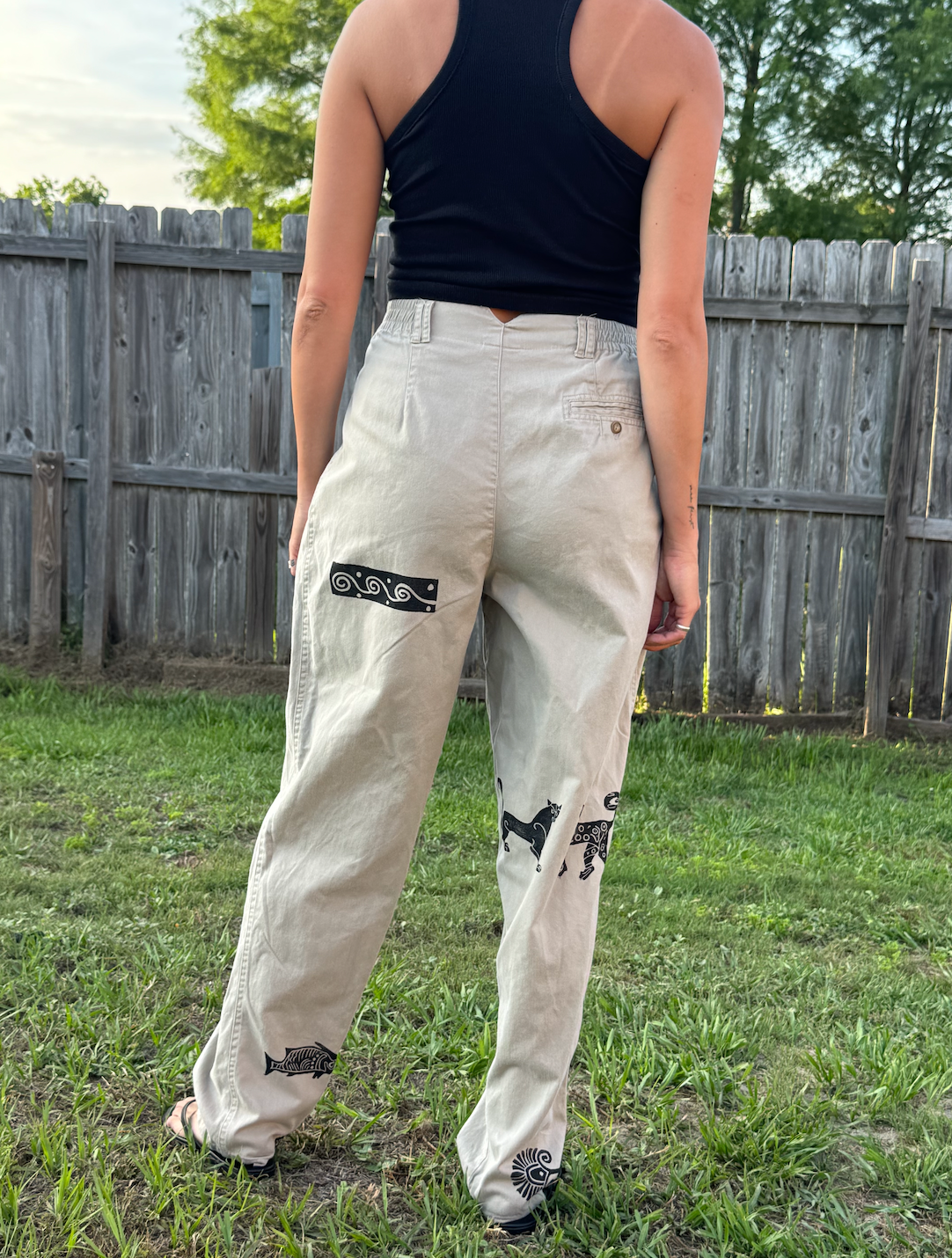 The Egyptian Series: Tan Trousers