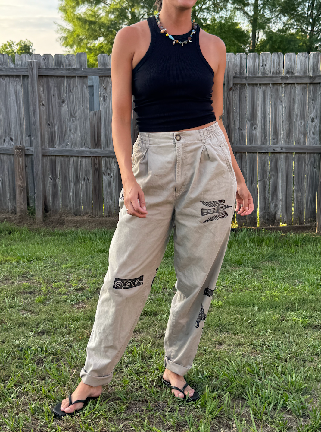 The Egyptian Series: Tan Trousers