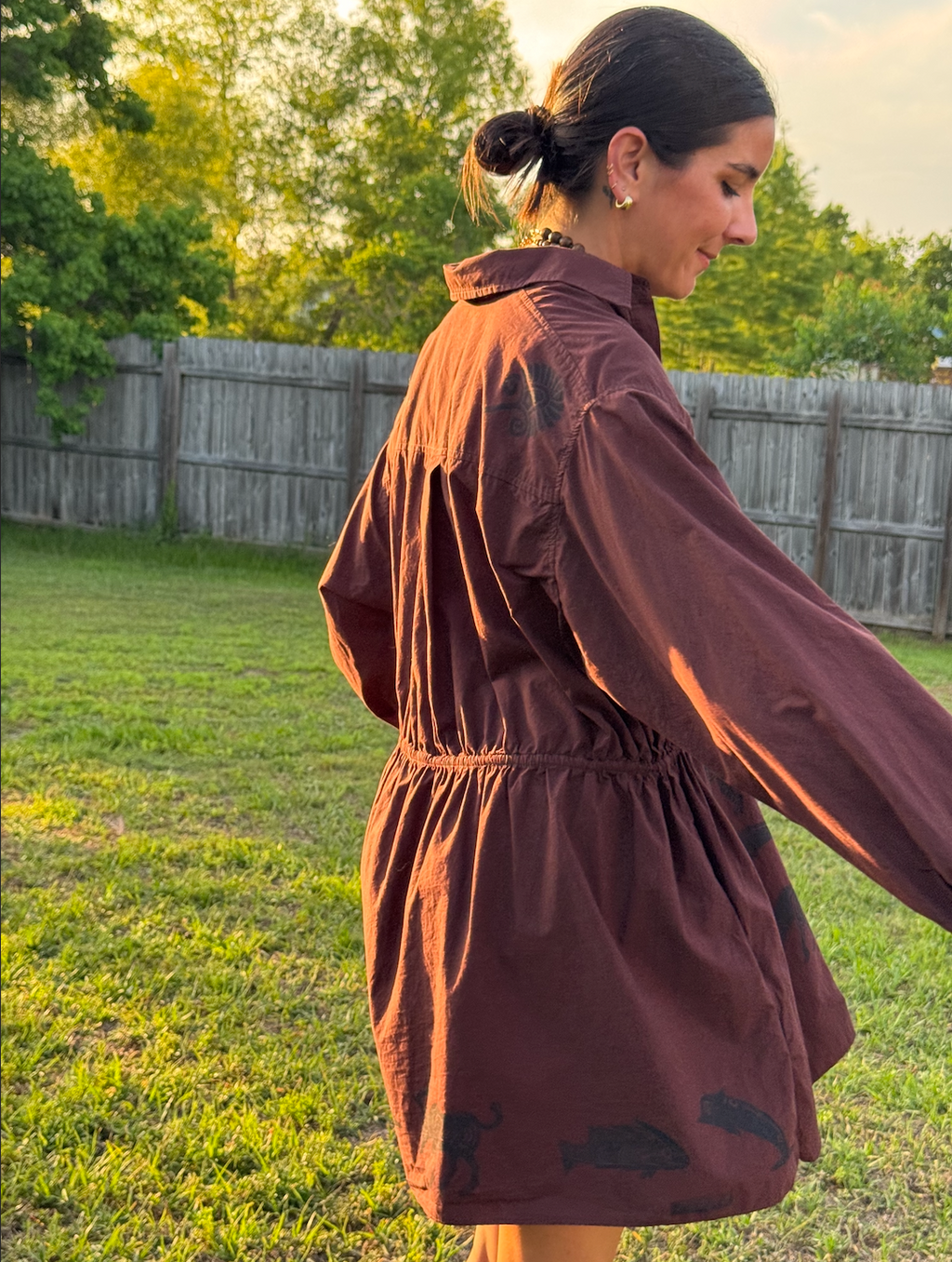 The Egyptian Series: Brown Tunic