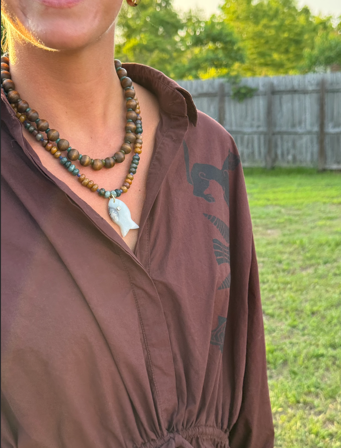 The Egyptian Series: Brown Tunic