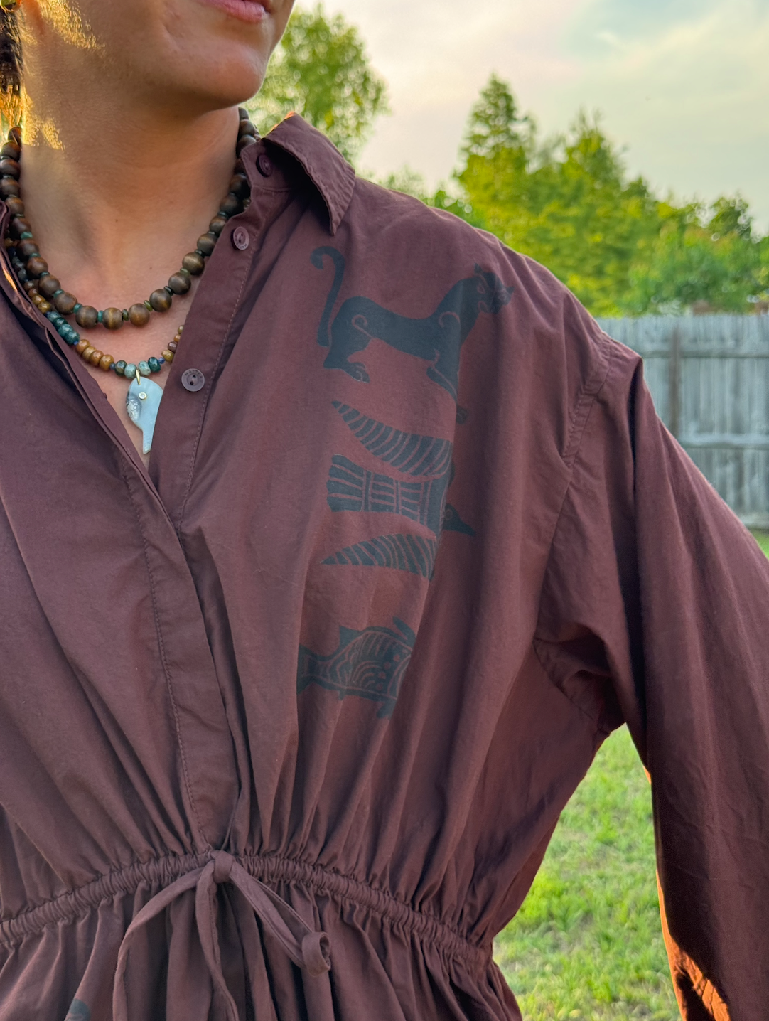 The Egyptian Series: Brown Tunic
