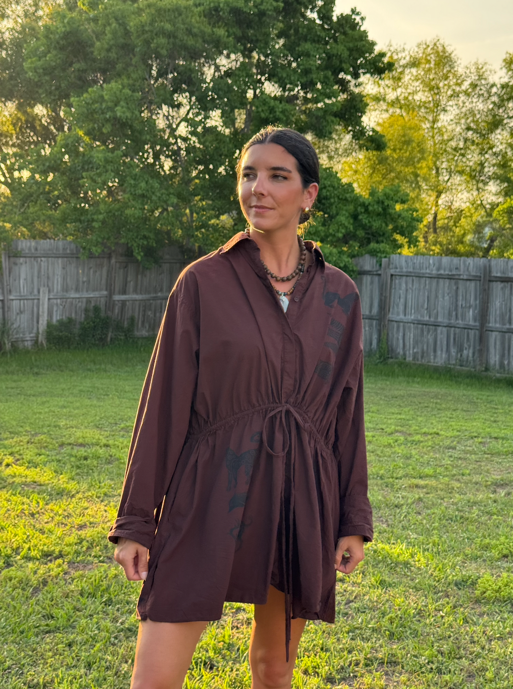 The Egyptian Series: Brown Tunic